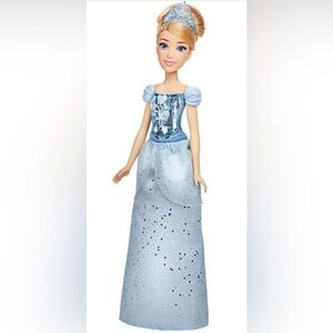 Disney Princess Royal Shimmer Cinderella Doll, Fashion Doll with Skirt